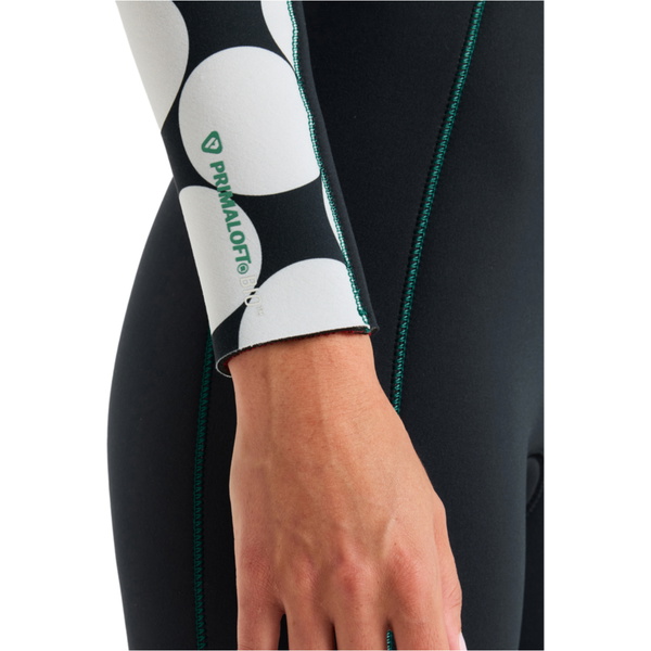 2026 Roxy Womens Rise Natural 3/2mm Chest Zip Wetsuit 26BW213506 - Salt Crystal